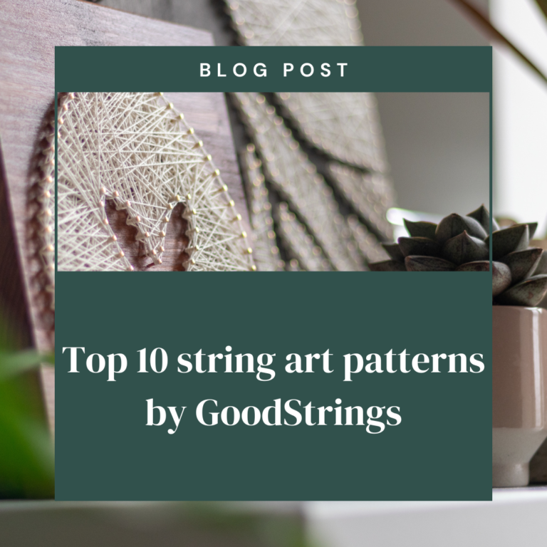 Top 10 string art patterns for beginners by GoodStrings